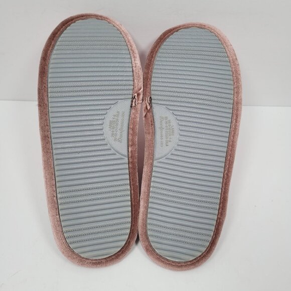 DF By Dearfoams Puffer Women's Pink Metallic Memory Foam Slipper US Size 9-10 - Picture 7 of 8